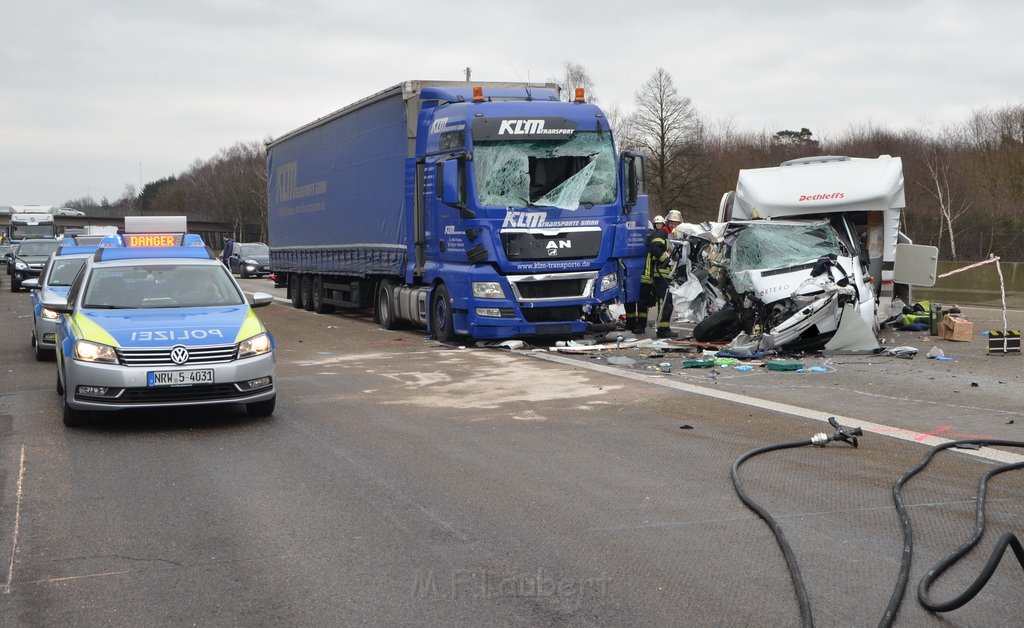 Schwerer VU A 1 Rich Saarbruecken kurz vor AK Leverkusen P088.JPG - Miklos Laubert